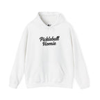 Pickleball Homie Hoodie - Cozy White Pullover for Players & Fans