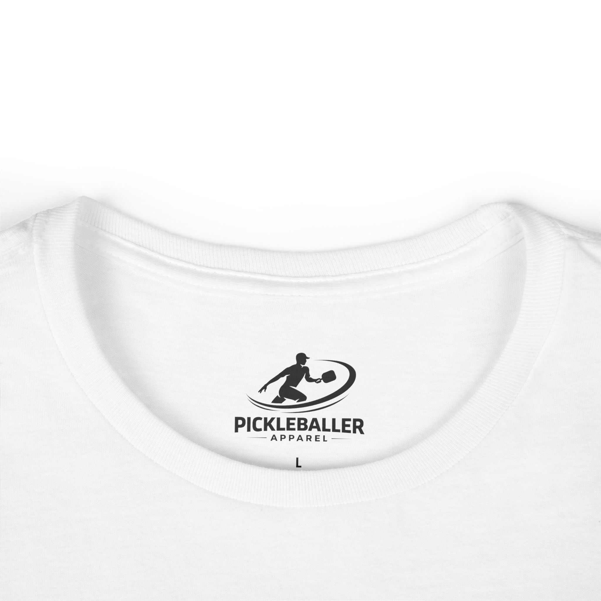 Pickleballer Women's Tee — Pickleball Logo Athletic Shirt
