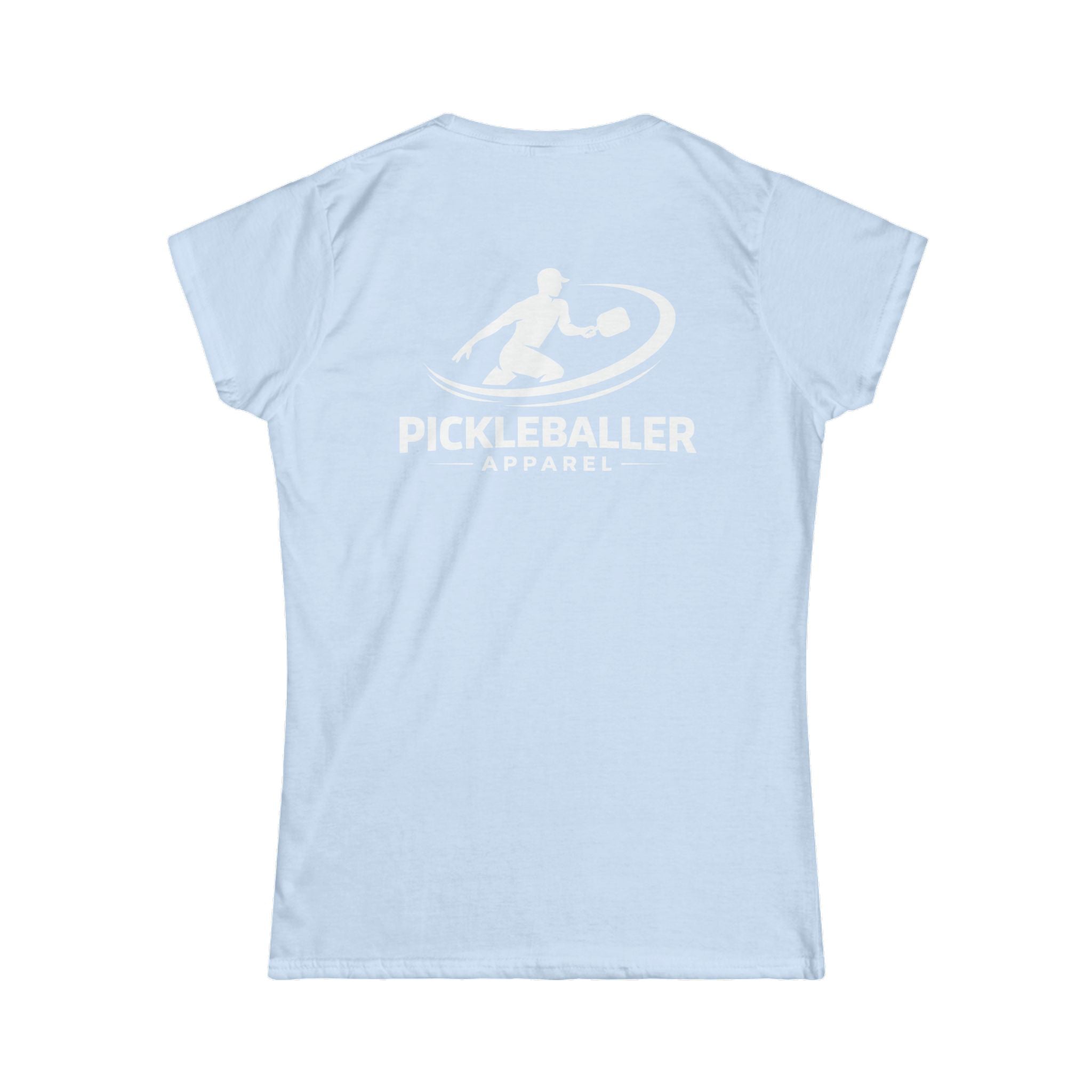 Pickleballer Women's Tee — Pickleball Logo Athletic Shirt