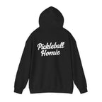 Pickleball Homie Hoodie - Cozy White Pullover for Players & Fans