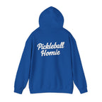 Pickleball Homie Hoodie - Cozy White Pullover for Players & Fans