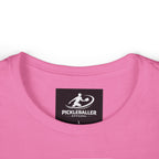 Pickleballer Women's Tee — Pickleball Logo Athletic Shirt