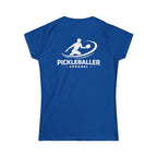 Pickleballer Women's Tee — Pickleball Logo Athletic Shirt