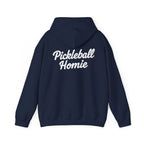 Pickleball Homie Hoodie - Cozy White Pullover for Players & Fans