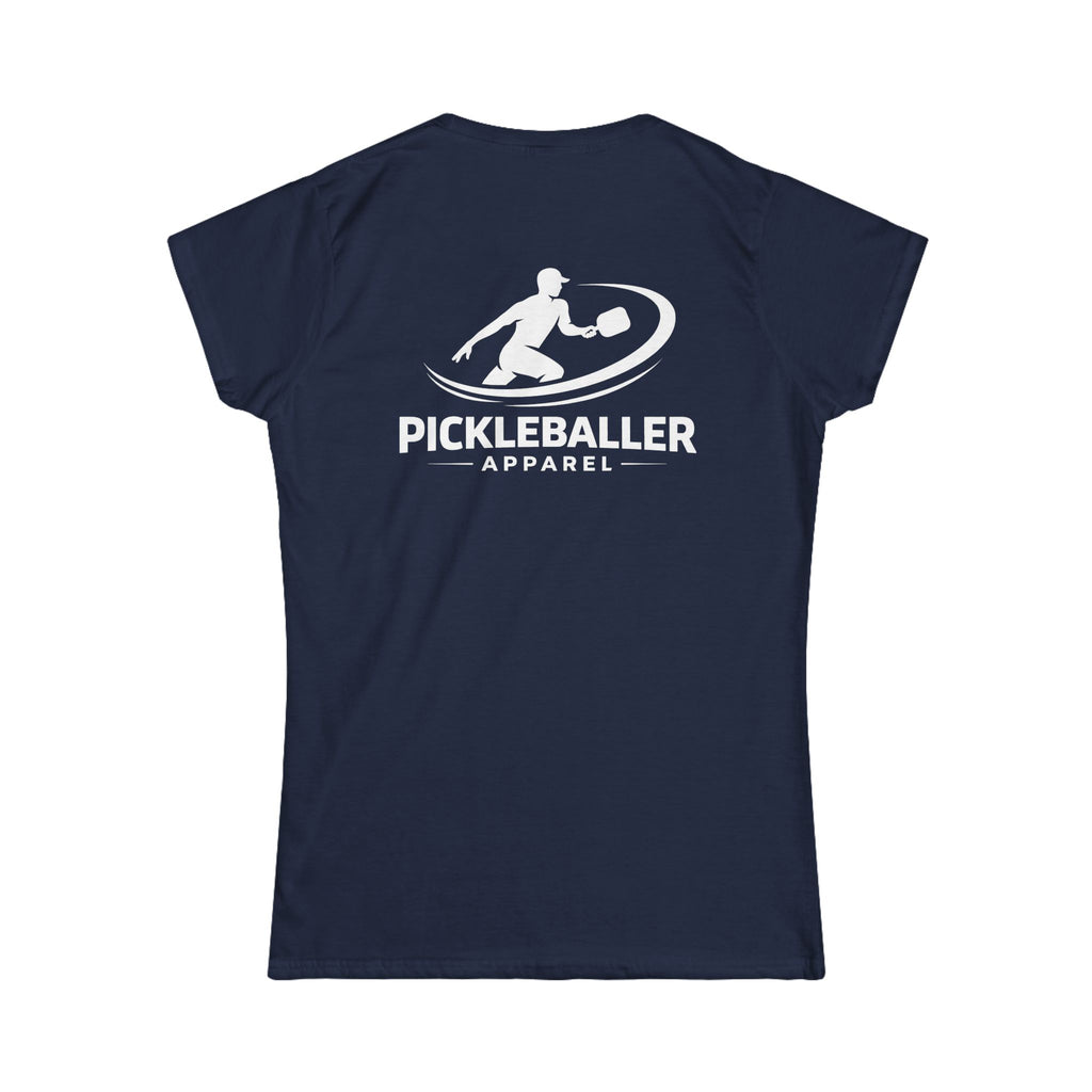 Pickleballer Women's Tee — Pickleball Logo Athletic Shirt