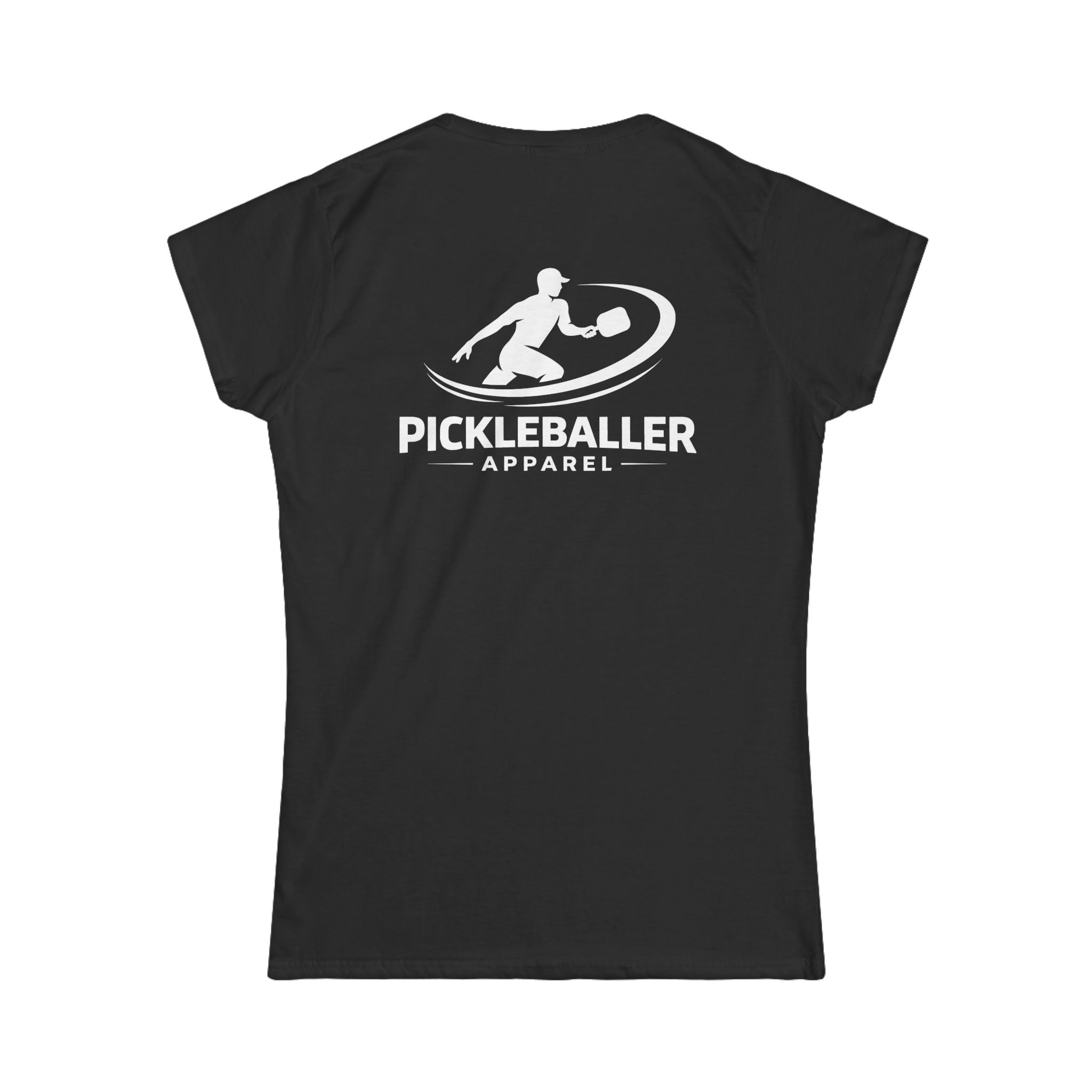 Pickleballer Women's Tee — Pickleball Logo Athletic Shirt