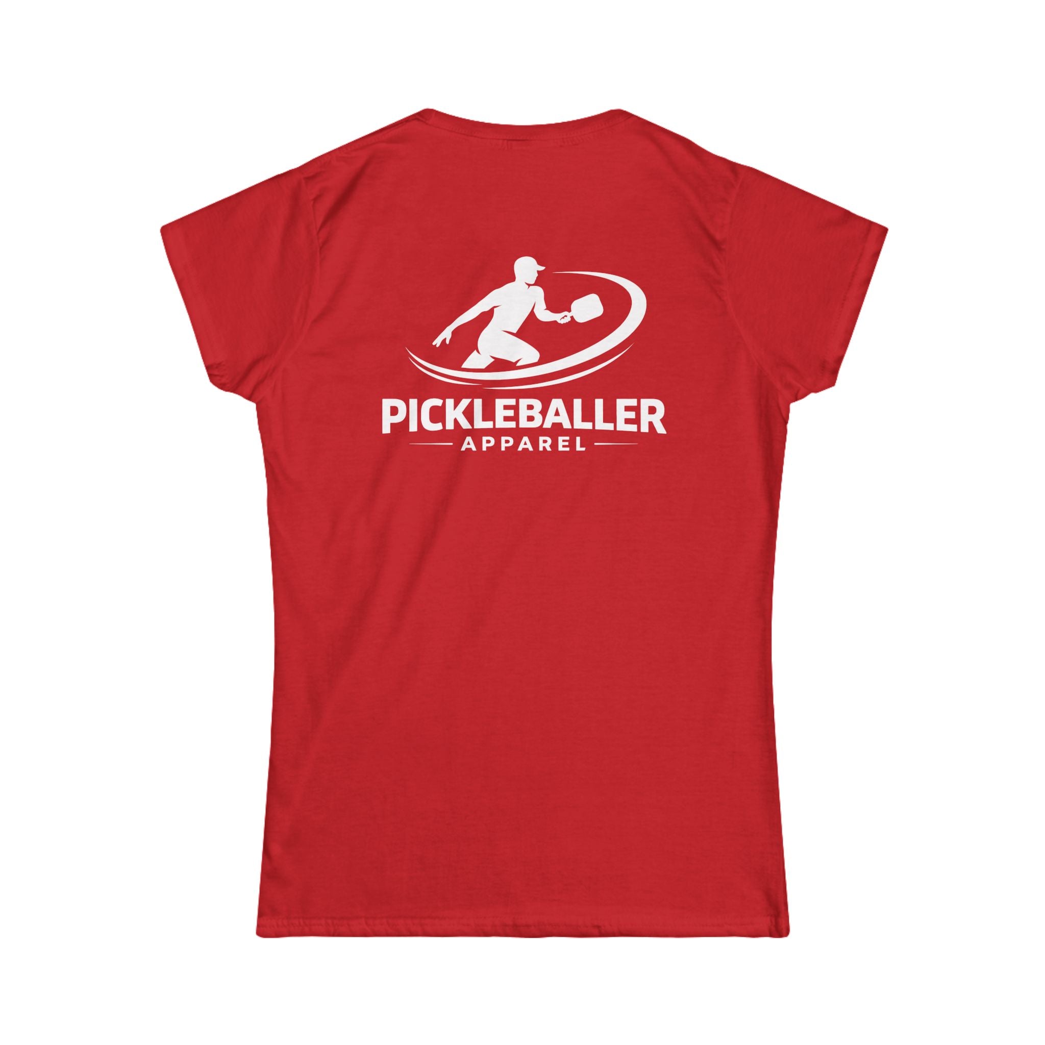 Pickleballer Women's Tee — Pickleball Logo Athletic Shirt