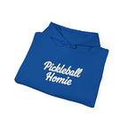 Pickleball Homie Hoodie - Cozy White Pullover for Players & Fans
