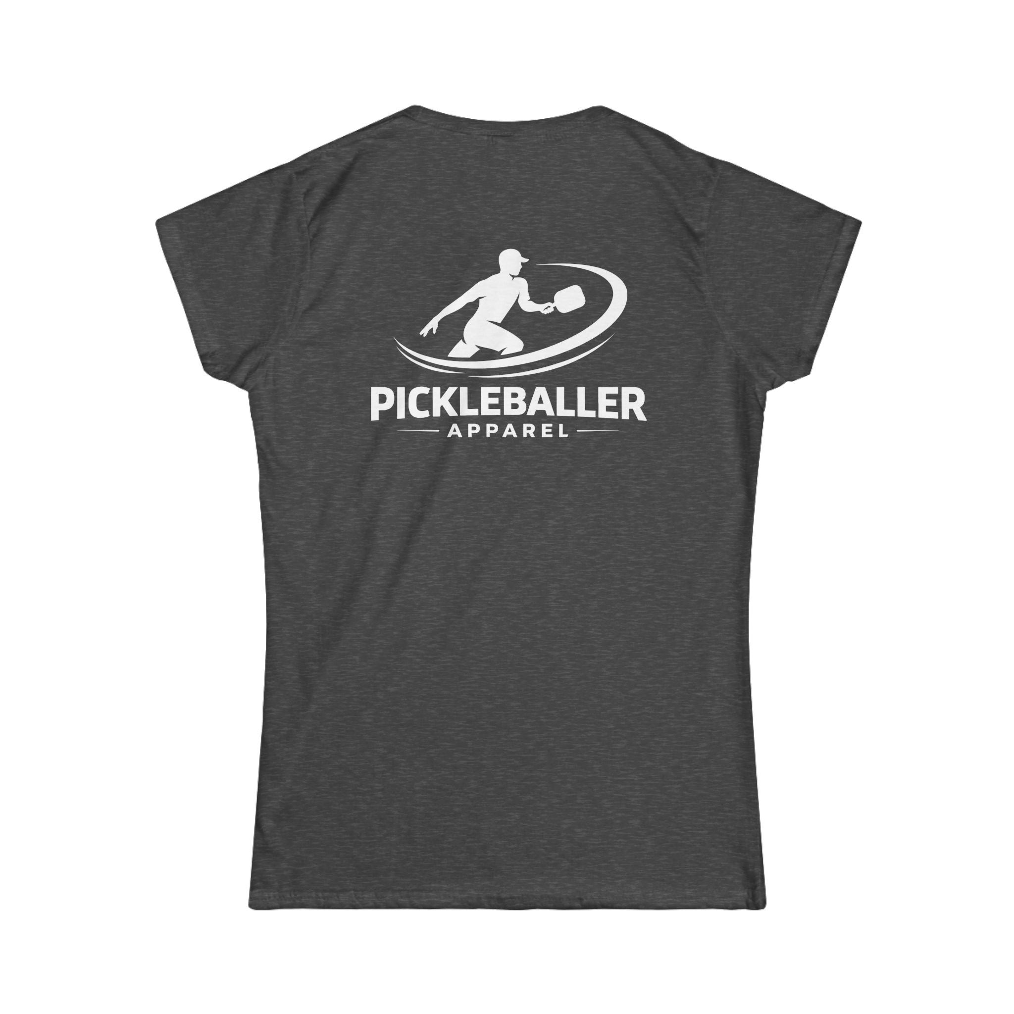 Pickleballer Women's Tee — Pickleball Logo Athletic Shirt