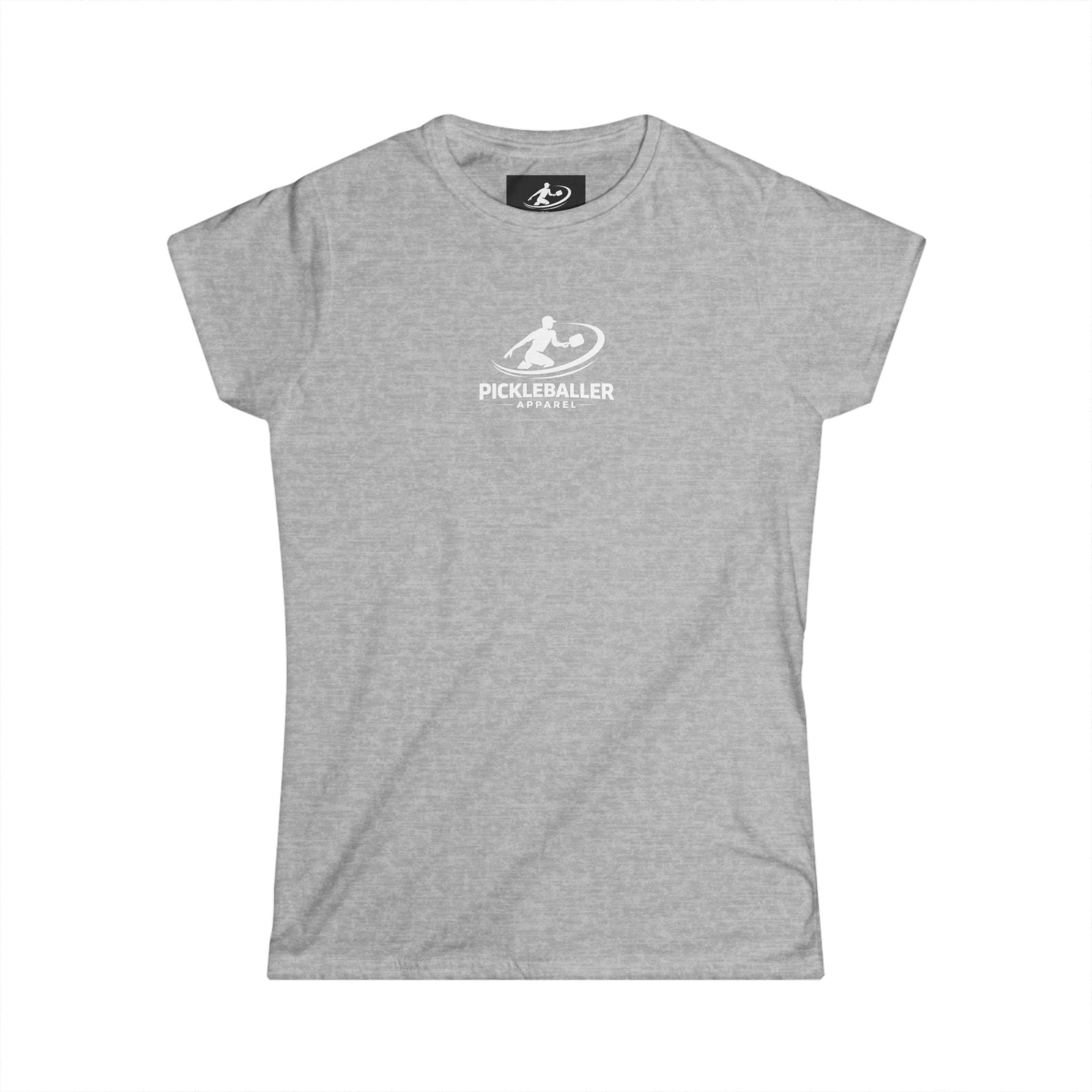 Pickleballer Women's Tee — Pickleball Logo Athletic Shirt