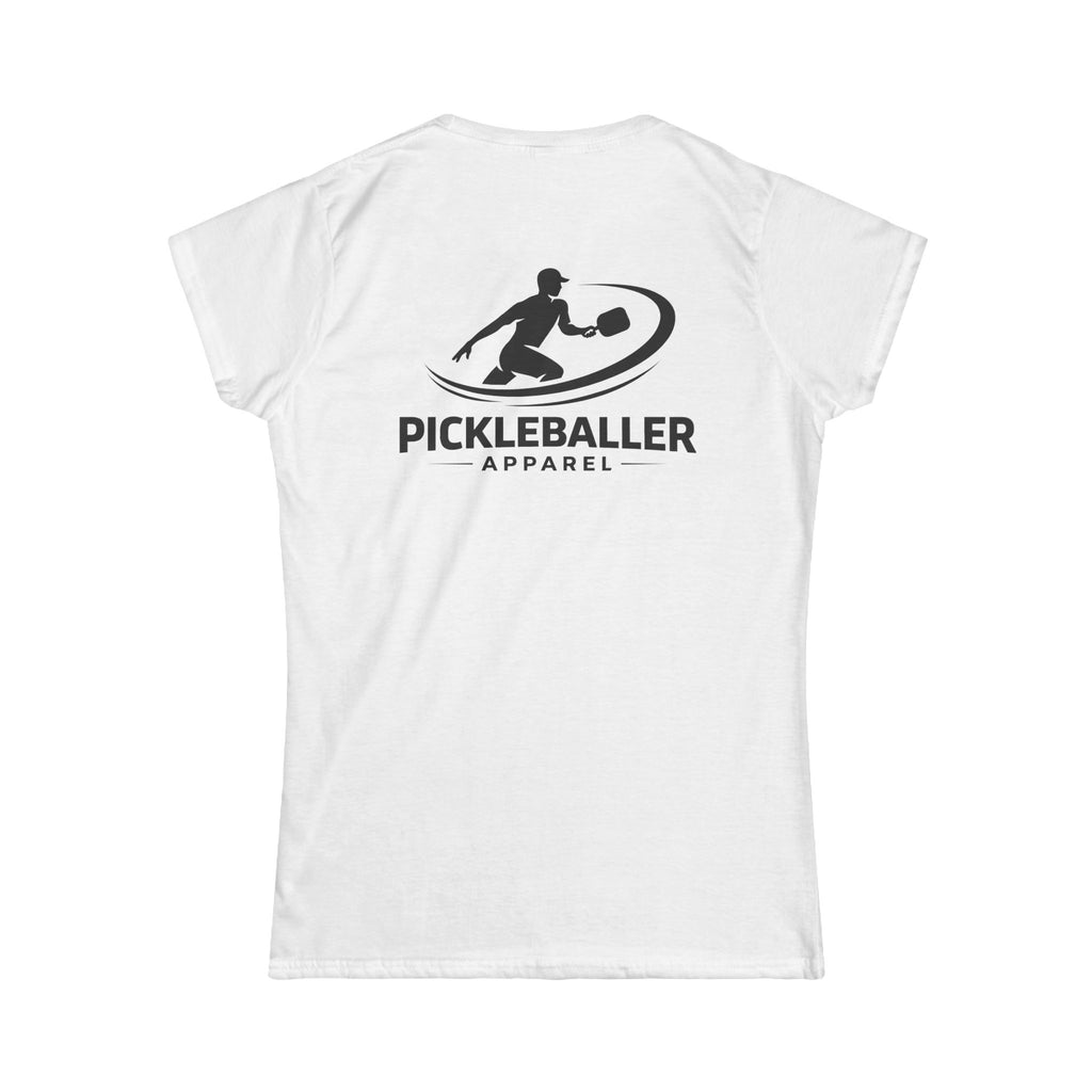 Pickleballer Women's Tee — Pickleball Logo Athletic Shirt
