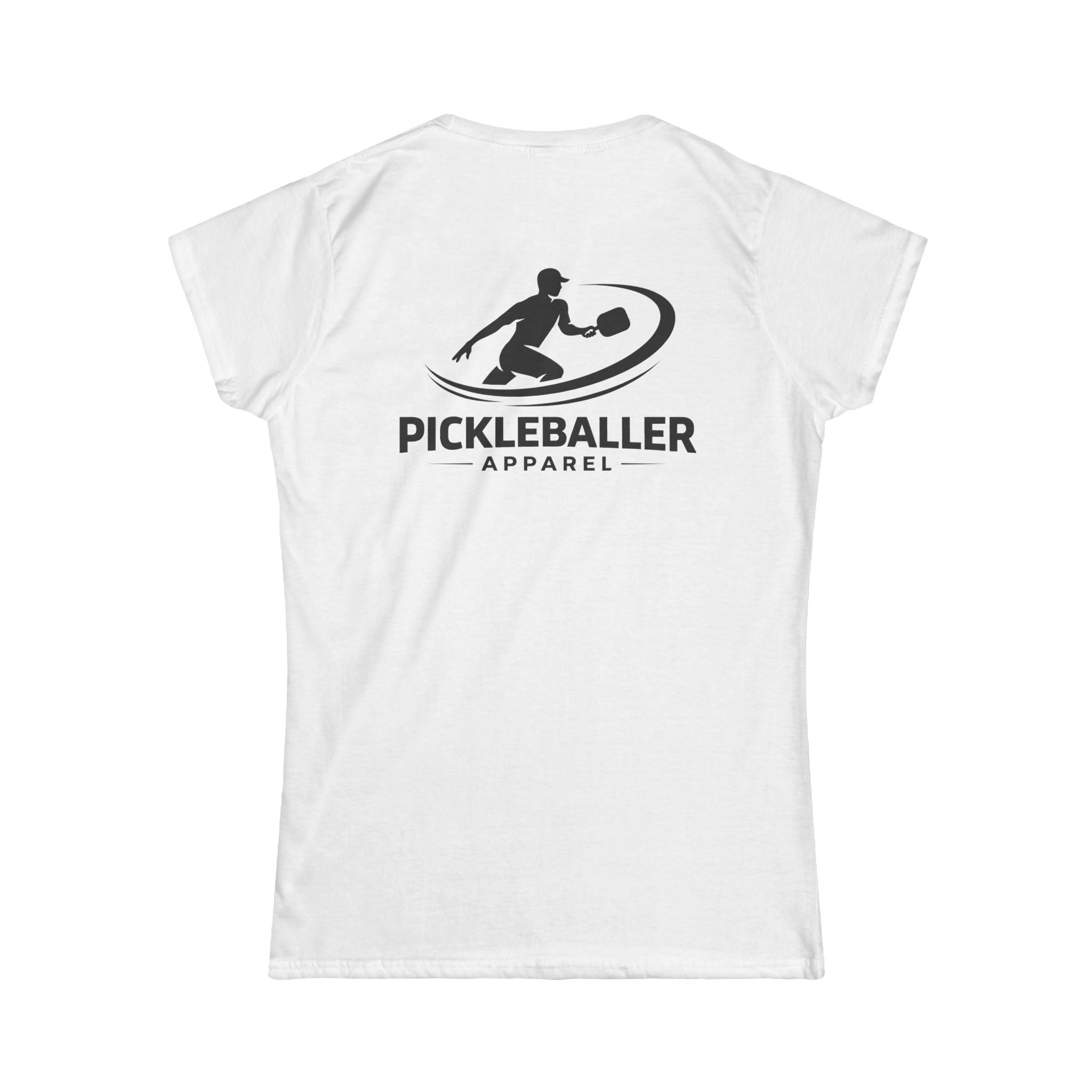 Pickleballer Women's Tee — Pickleball Logo Athletic Shirt