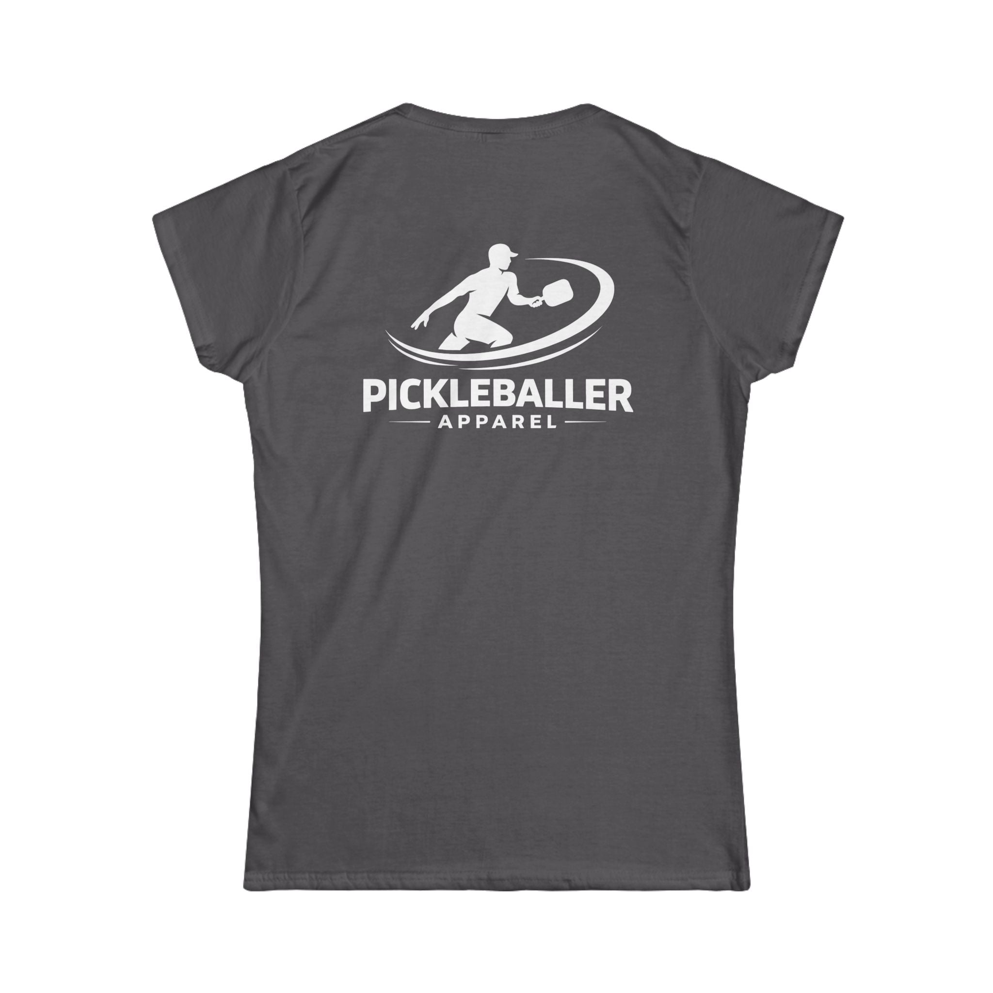 Pickleballer Women's Tee — Pickleball Logo Athletic Shirt
