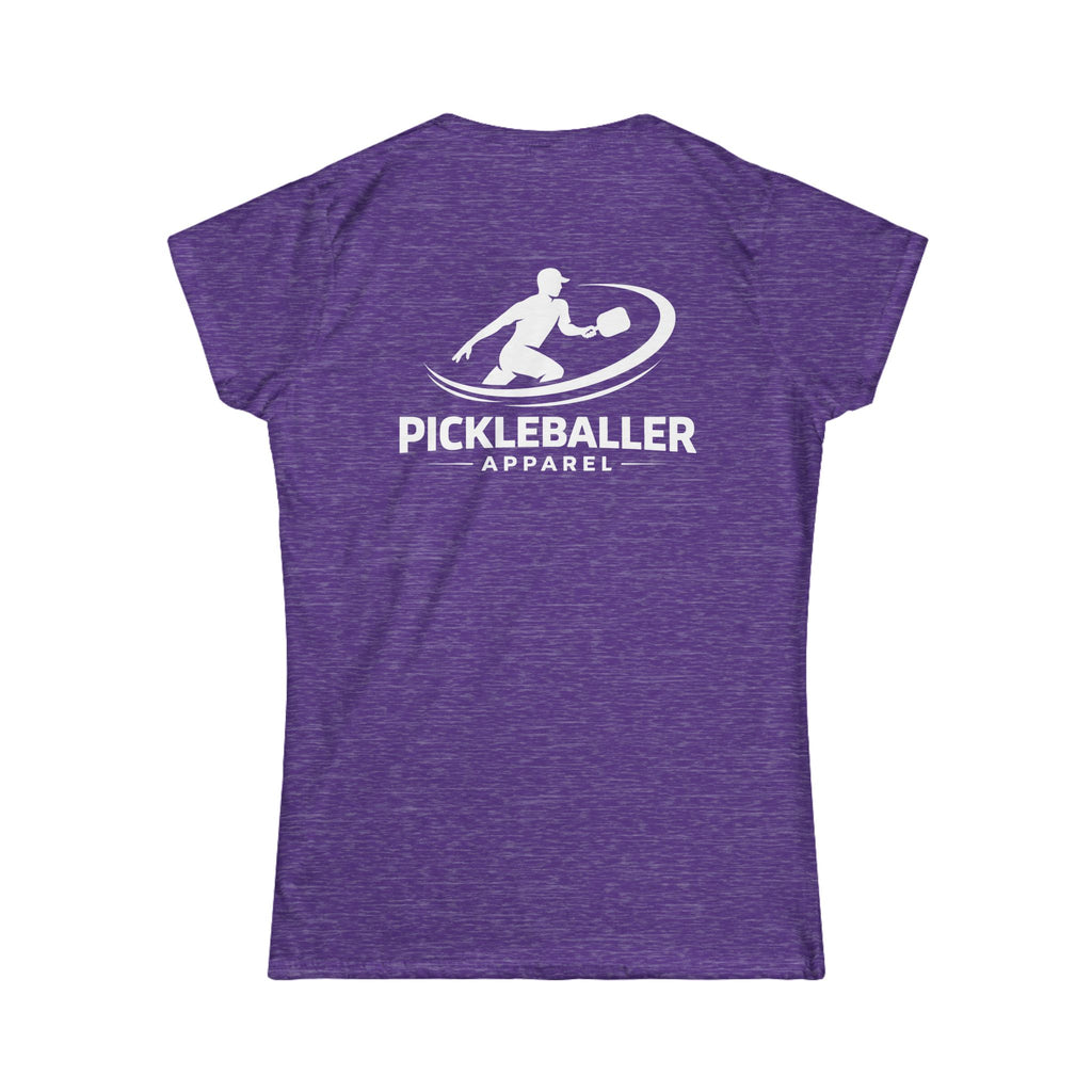 Pickleballer Women's Tee — Pickleball Logo Athletic Shirt