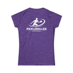 Pickleballer Women's Tee — Pickleball Logo Athletic Shirt