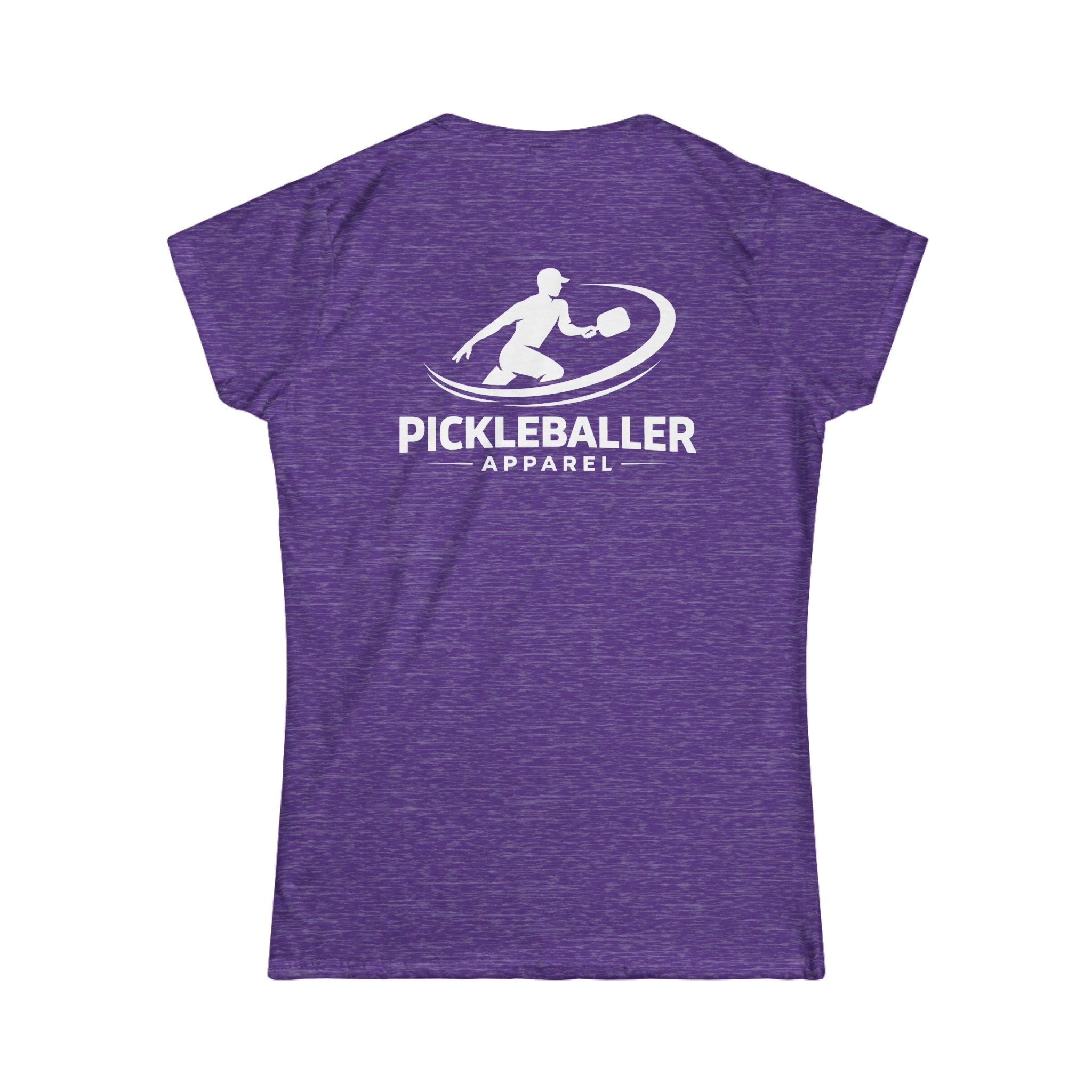 Pickleballer Women's Tee — Pickleball Logo Athletic Shirt